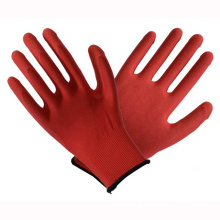 Red 13t Latex Coated Labour Safety Safety Work Gloves